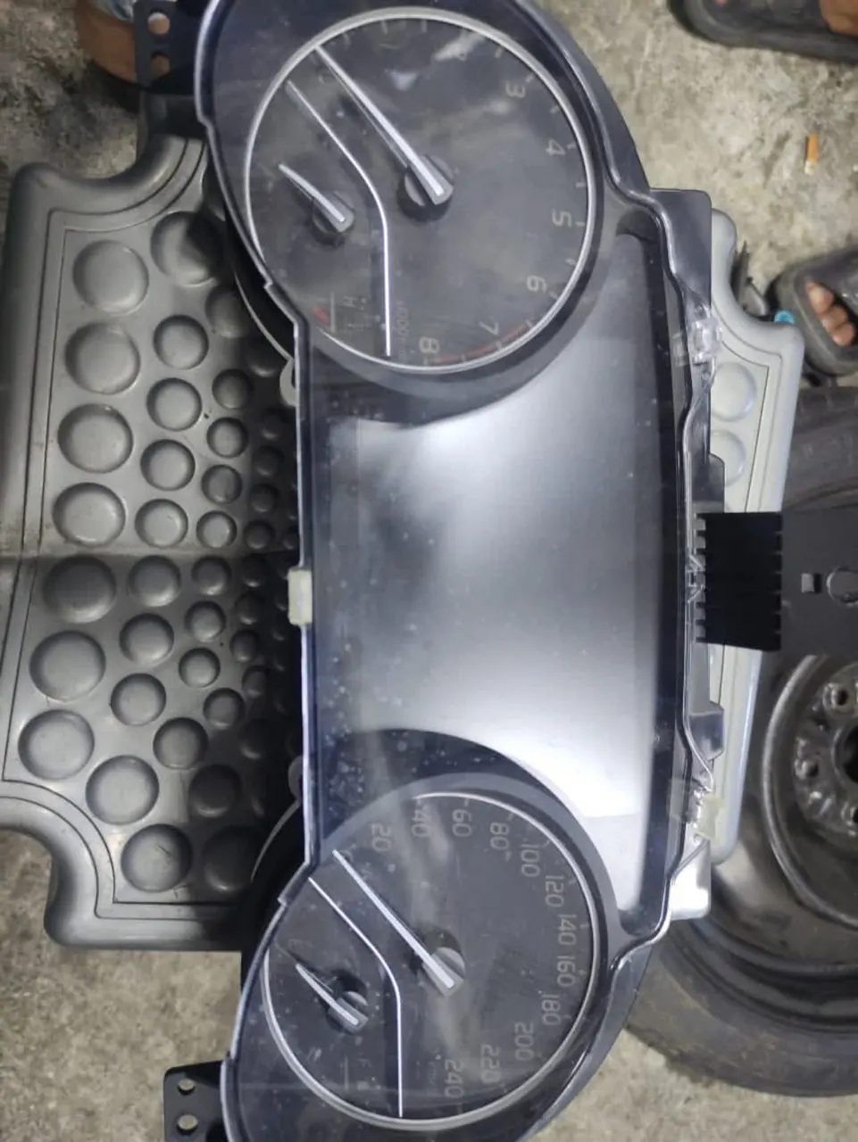 BMW instrument cluster speedometer assembly