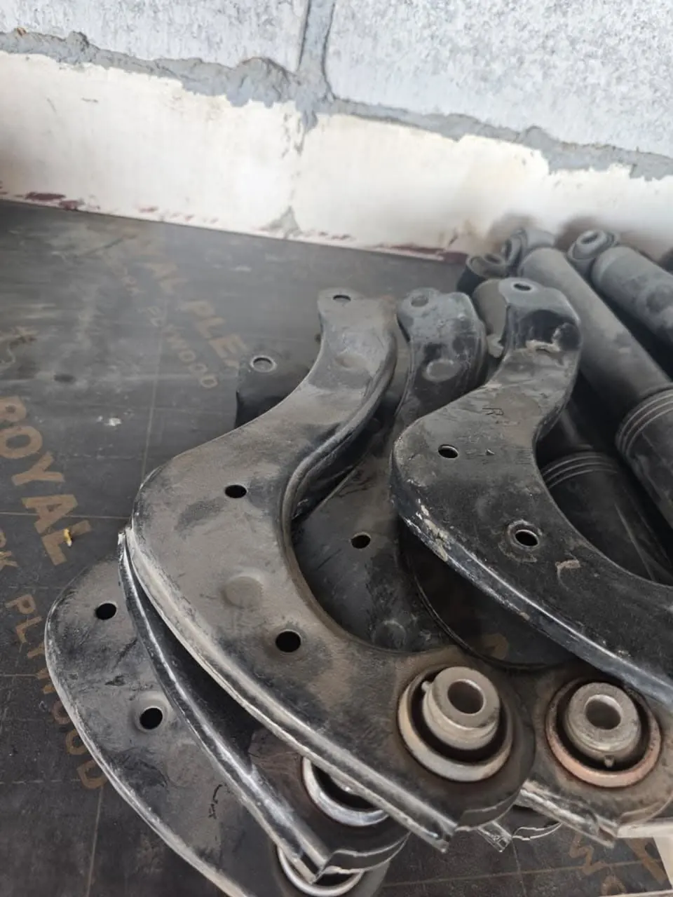 Stock of lower suspension control arms